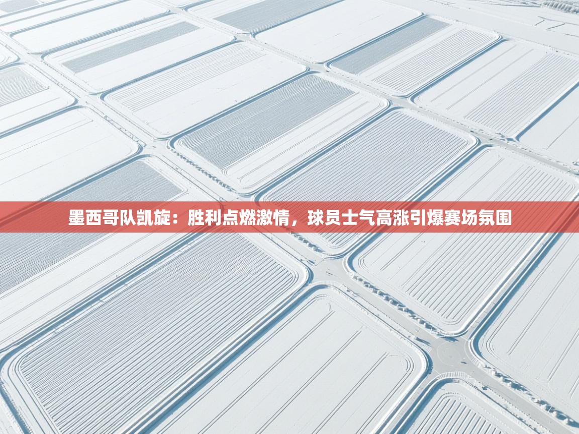 墨西哥队凯旋：胜利点燃激情，球员士气高涨引爆赛场氛围  第2张